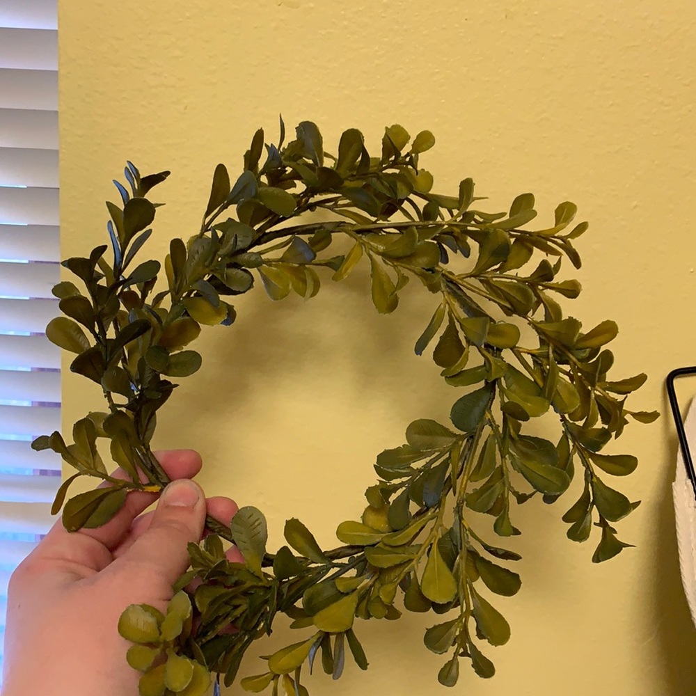 Target Green Fake Wreath